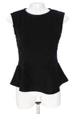 blusa scaranza feminina preta com renda