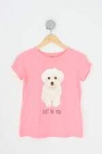 camiseta carters kids rosa com silk