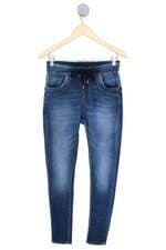 calça jeans jewelly feminina azul