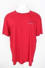 camiseta comfort masculina vermelha com silk