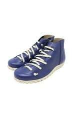 tênis de couro cris roberto feminino azul