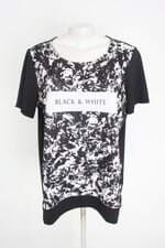 blusa cortelle feminina preta com recortes