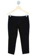calça de tecido Banana Republic feminina preta