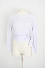 blusa enfim feminina branca com faixa na cintura