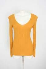 blusa manga longa cortelle feminina amarela