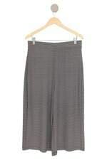 calça de tecido C&A feminina estampada com cós com elástico