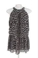 vestido Zara feminino em animal print com forro