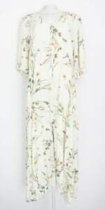 vestido Zinzane feminino estampado com fenda