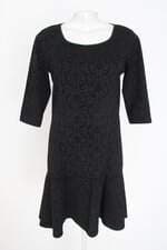 vestido  lisle feminino preto