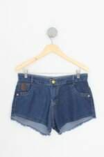 shorts jeans levy mark feminino azul