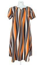 vestido feminino listrado