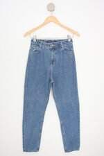 calça jeans Renner feminina azul com cós com elástico
