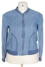 jaqueta Zara feminina azul