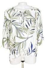 blusa Renner feminina estampada com barra mullet