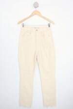calça de sarja feminina bege