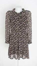 vestido H&m feminino floral com forro