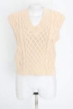 colete Renner feminino bege