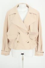 blazer Riachuelo feminino bege com forro
