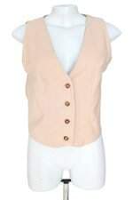 colete C&A feminino bege