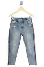 calça Zara jeans feminina azul