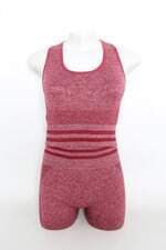 conjunto esportivo 3rd feminino vermelho