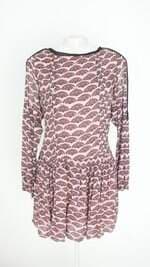 vestido antix feminino estampado