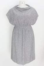 vestido uhnika feminino cinza