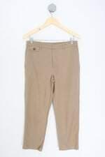 calça de sarja Zara feminina marrom