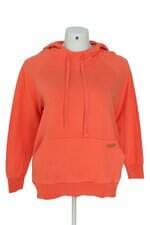 blusa de moletinho Canal feminina laranja