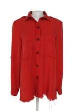 camisa Zara feminina vermelha