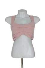 top Zara feminino rosa