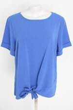 blusa villa fashion feminina azul