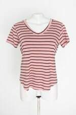 blusa i love basic feminina listrada com barra mullet