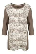 Camiseta stoke feminino marrom