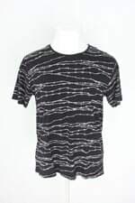 camiseta zara masculina estampada