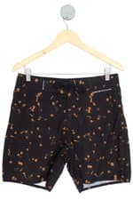 bermuda Osklen masculina estampada com silk