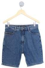 bermuda jeans Reserva masculina azul