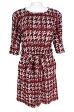 vestido Renner feminino estampado com faixa na cintura