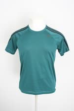 camiseta adidas masculina verde