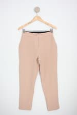 calça de tecido harmonia feminina bege