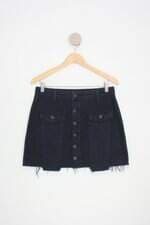 saia jeans C&A feminina azul