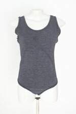 body boby blues feminino cinza com tiras