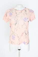 blusa miss lamour feminina estampada com transparência
