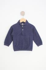 blusa manga longa green kids azul
