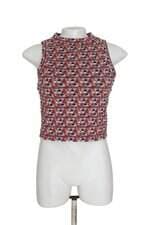 blusa cropped Zara colorida