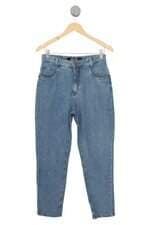 Calça Mom Jeans Znl Feminina Azul