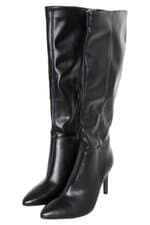 bota cano alto Vizzano feminina preta