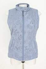 colete bonprix feminino azul