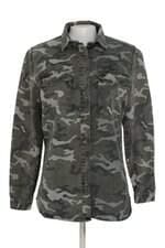 camisa Renner feminina verde estampada