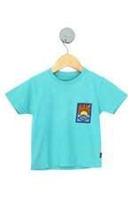 camiseta Rip Curl kids verde com silk